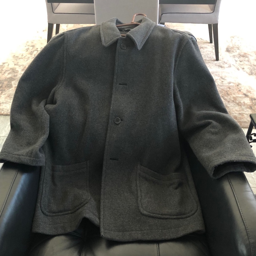 Backrack Grey Wool Jacket